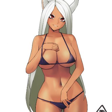 big breasts, donburikazoku, female, female focus, female only, long hair, miruko, my hero academia, rumi usagiyama, solo, solo female, solo focus