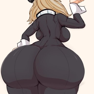 adomo, ass, big ass, bottom heavy, breasts, camie utsushimi, curvy, gigantic ass, heart, huge ass, my hero academia, thick ass, thick thighs, white background, wide hips