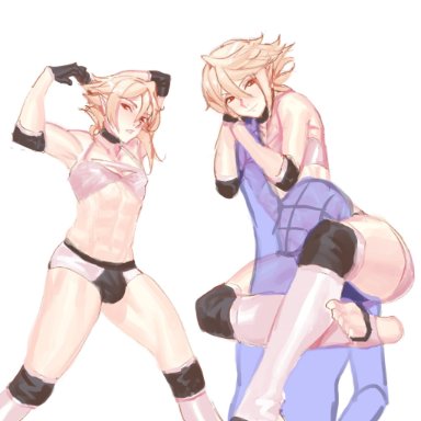 1boy, ass, bulge, corrin (fire emblem), corrin (fire emblem) (male), crossdressing, femboy, fire emblem, fire emblem fates, girly, muscular, muscular male, nintendo, pointy ears, samsara