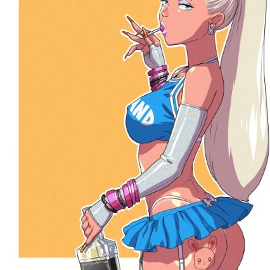 alice, alice in wonderland, alice in wonderland (disney), lipstick, lollipop, makeup, microskirt, miniskirt, playboy bunny, sexually suggestive, tekuho, thighhighs