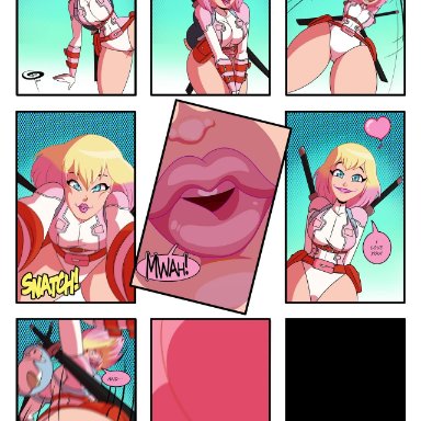 2020, 4th wall, 4th wall breaking, ass, big ass, big butt, blonde, blonde hair, breaking the fourth wall, bust, busty, chillguydraws, close-up, comic, comic panel