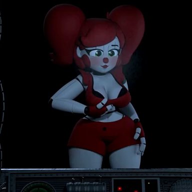 big breasts, circus baby, circus baby (fnaf), five nights at freddy's, five nights at freddy's: sister location, fnaf, robot, sister location, tagme, webm