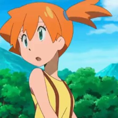 animated, kasumi (pokemon), misty (pokemon), nintendo, nude female, pokemon, porkyman, stripping, swimming, tagme, webm