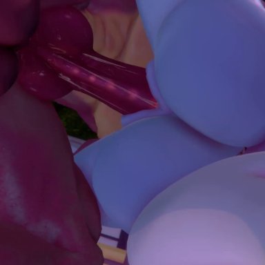 16:9, 3d (artwork), animated, anthro, ball slap, balls, balls deep, barefoot, big balls, big butt, big penis, bodily fluids, bouncing balls, bouncing butt, butt