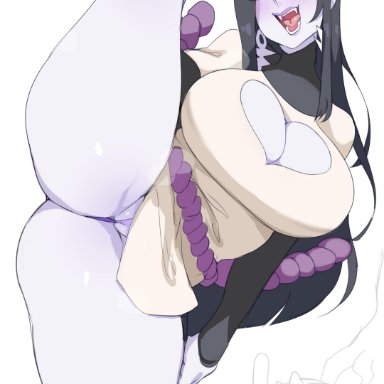 1girls, absurdres, big breasts, breasts, cleavage, female, female only, highres, large breasts, lightsource, naruto, orochimaru, rule 63, solo, spread legs
