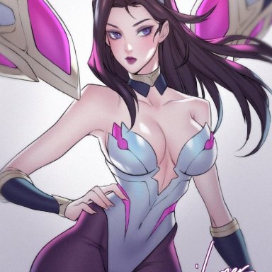 black hair, citemer, female, kai'sa, league of legends