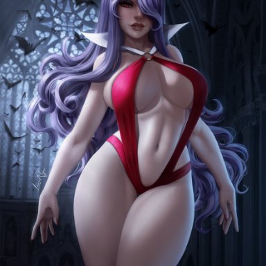 1girls, bat, bats, big breasts, breasts, camilla (fire emblem), cleavage, cosplay, curvaceous, curvy, female, female focus, female only, femdom, fire emblem