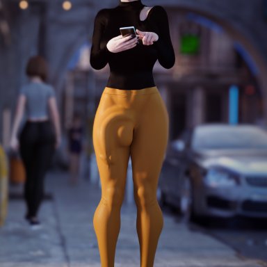 1futa, 3d, bulge, dickgirl, erection under clothes, fringilla vigo, futa only, futanari, huge cock, penis, penis under clothes, solo, solo futa, stevencarson, the witcher