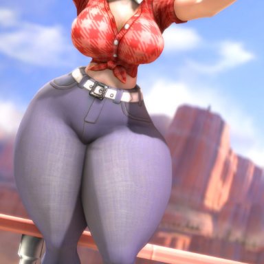 1girls, 3d, 4k, absurdres, alternate costume, big breasts, breasts, cleavage, cruiser d.va, d.va, female, female only, highres, large breasts, overwatch