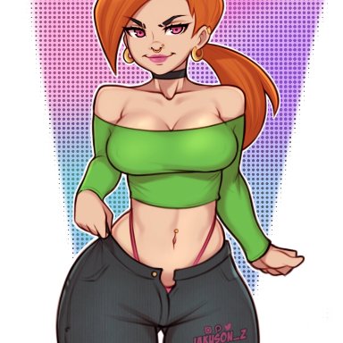 busty, fairly oddparents, female, female focus, female only, hourglass figure, jakuson z, nickelodeon, pinup, pinup pose, pose, posing, solo, tagme, vicky (fairly odd parents)
