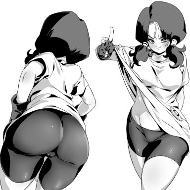 1girls, big breasts, dragon ball, dragon ball z, female, female focus, female only, long hair, rom, tagme, videl