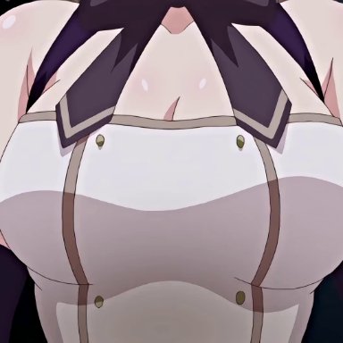 1boy, 1girls, animated, anime, areolae, bouncing breasts, breast expansion, breasts outside, censored, cum inside, doggy style, fantasy, from behind, hentai, hetero