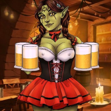 beer, german, Hishsha, oktoberfest, orc female, Orsa gro Azar