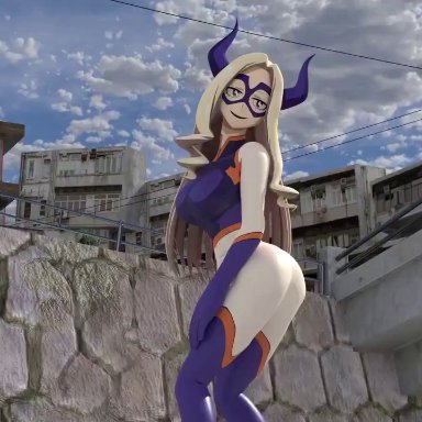 1girls, 3d, animated, breast expansion, breasts, female, female only, giantess, growth, hero outfit(mha), huge breasts, large breasts, mount lady, my hero academia, shounen jump
