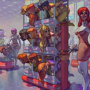 box, girl in a box, in container, logistics, package, public use, sabudenego, sex arcade, slave, storage room, totally spies