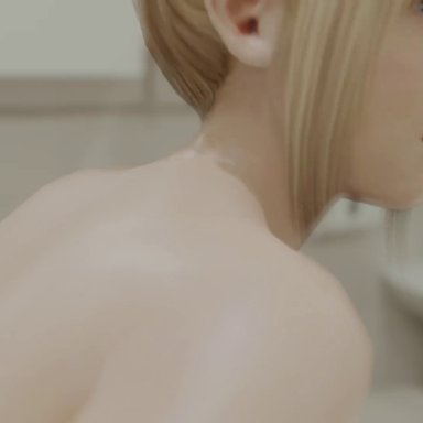 3d, animated, assjob, bbc, big ass, big penis, dark-skinned male, dead or alive, dead or alive 5, interracial, kishi, marie rose, naked, no sound, tagme