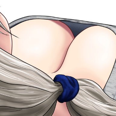 uzaki-chan wa asobitai!, uzaki tsuki, kilroylw, 1girls, big breasts, breast focus, breasts, breasts focus, cleavage, female, female focus, female only, from above, from behind, huge breasts