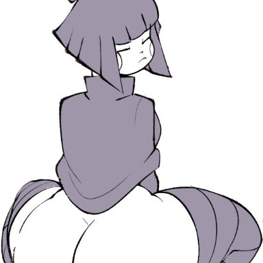 undertale, chara, dinomite (artist), big ass, dat ass, topwear, tagme