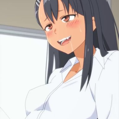 please don't bully me, nagatoro, hayase nagatoro, akino (artist), akinoya, classroom, desk, animated, tagme, video