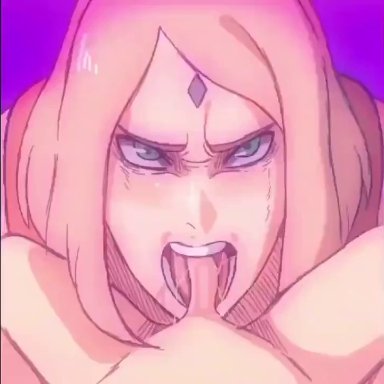 naruto, sakura haruno, uzumaki boruto, d-art, anal, angry face, blowjob, cum, cum in ass, fellatio, female, male, male/female, oral, pov