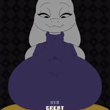 beat banger, undertale, frisk, toriel, komdog, komponi, 1boy, 1girls, bra, clothed female nude male, cum, cum in mouth, cum on face, huge breasts, nude