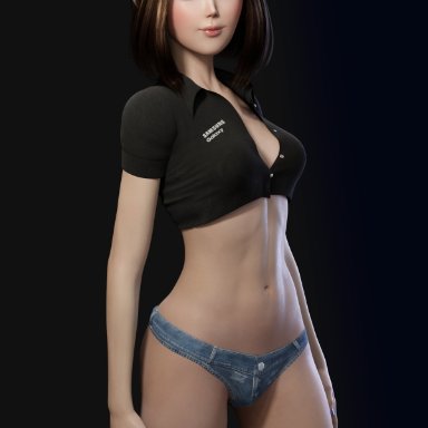 samsung, samsung sam, mavixtious, 1girls, female, female only, solo, 3d, blender