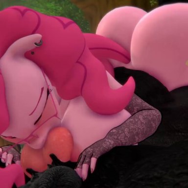 friendship is magic, hasbro, my little pony, pinkie pie (mlp), hooves-art, lalalexxi, &lt;3, &lt;3 eyes, 1boys, 1girls, 4k resolution, 69 position, animal genitalia, animal penis, anthro