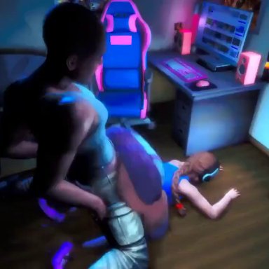 honey select, original, original character, original characters, zurger, 1boy, 1boy1girl, 1girls, ass, bubble ass, bubble butt, dat ass, female, from behind, from behind position