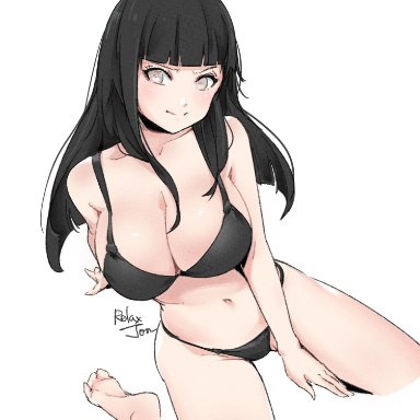 1girls, asian, asian female, bare arms, bare shoulders, barefoot, big breasts, black bra, black hair, black panties, black thong, blush, bra, breasts, busty