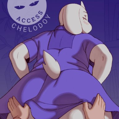 1girls, animated, anthro, anus, ass, big ass, breasts, chelodoy, clothed, clothing, color, colored, female, female focus, furry