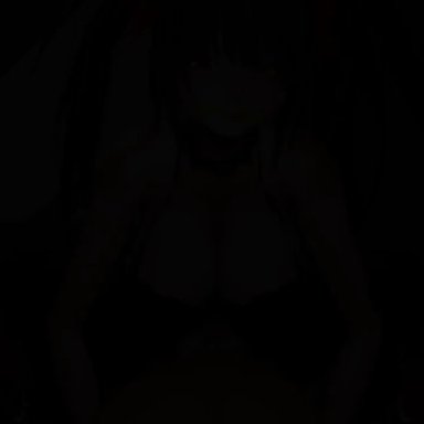 16:9 aspect ratio, 1boy, 1girl, 3d, afterglow, animated, ass, bed, black hair, censored, cowgirl position, cum, cum in pussy, cum inside, date a live