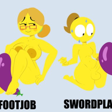 big breasts, big penis, emoji, emoji (race), emoji boi, emoji gilf, emojifam (sssir8), feet, female, femboy, foot fetish, footjob, frottage, gilf, humanoid