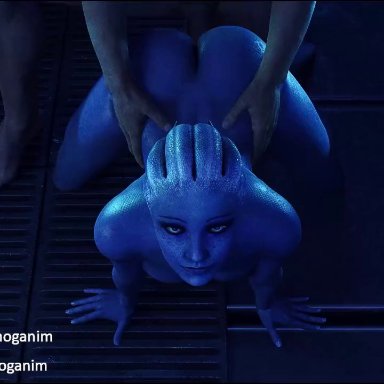 animated, asari, ass, doggy style, female, liara t'soni, mass effect, sex, straight, tagme, tomoganim, video, 1boy, 1girl, 3d