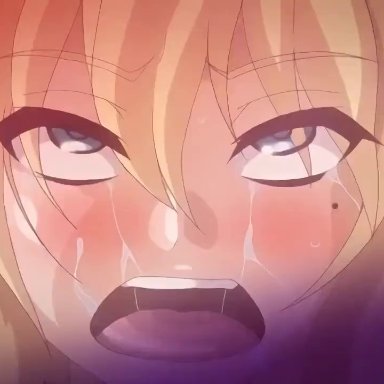 animated, anime, balls, censored, cum in pussy, cum inside, dialogue, english text, huge breasts, impregnation, mating press, rape, shocked, sound, subtitled