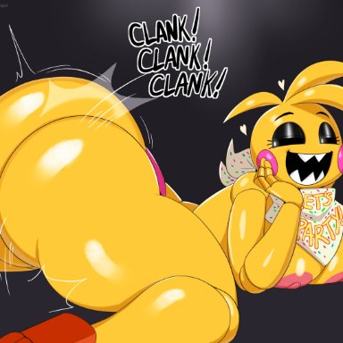 animatronic, asking for it, big breasts, bitch, breasts, chica (fnaf), desperation, fat ass, fat butt, five nights at freddy's, five nights at freddy's 2, hearts, horny, huge ass, huge breasts
