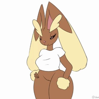 3girls, animated, anthro, big breasts, blaziken, furry, gardevoir, gif, khanyvor, lopunny, masturbating, masturbation, pokémon (species), pokemon, pokemon dppt