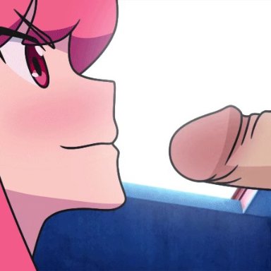 animated, blowjob, cum in mouth, edit, edited, fellatio, greatho, handjob, jakuzure nonon, kill la kill, kissing penis, leafhead, no sound, oral, oral sex