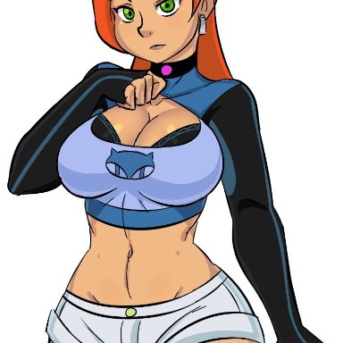 1girls, alternate version available, bare midriff, belly, belly button, ben 10, big breasts, boob window, bra, breasts, cartoon network, cleavage, cleavage cutout, clothed, clothing