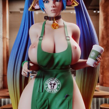 3d, iced latte with breast milk, league of legends, pedazon (artist), sona buvelle, tagme