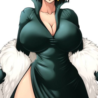 1girls, big breasts, breasts, cleavage, female, female only, fubuki (one-punch man), large breasts, one-punch man, solo, vicsenpai