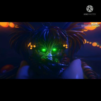 1girls, 3d, animated, circus baby, five nights at freddy's, heart-shaped pupils, licking penis, metal tongue, multiple tongues, naked, robot girl, scrap baby, sound, video