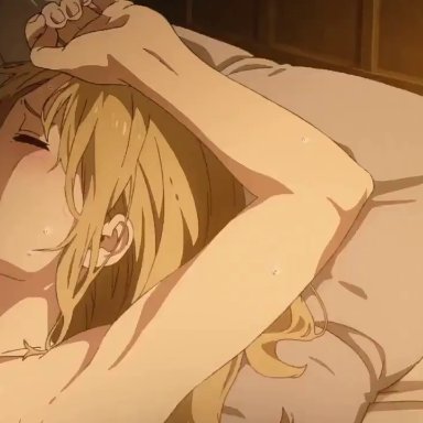 ambiguous penetration, animated, bed, blonde hair, female, long hair, male, male/female, mushoku tensei, room, sex, sound, tagme, video, webm