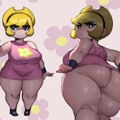 1girls, absurd res, aged up, alternate breast size, angry, ass, big ass, big breasts, breasts, chubby, eye contact, female, female only, forastero, half-closed eyes