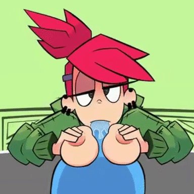 1boy1girl, adult, animated, bedroom, bloo, blowjob, commission, fellatio, female, foster's home for imaginary friends, frankie foster, looking at partner, looking at viewer, nateka place, outside