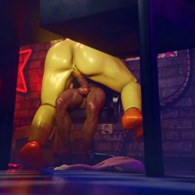 animated, animatronic, big ass, big breasts, five nights at freddy's, five nights at freddy's 2, large ass, large penis, riding, riding penis, sound, super elon, toy chica (fnaf), vaginal, vaginal penetration