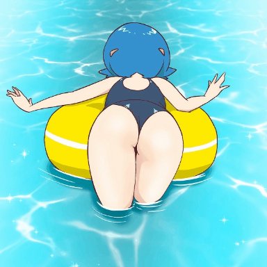 1girls, animated, ass, ass shake, big ass, female, female only, human, lana (pokemon), microsd (artist), nintendo, pokemon, pokemon sm, solo, solo female