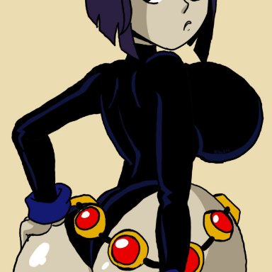 ass, big ass, big breasts, big butt, black hair, bottom heavy, breasts, bubble ass, bubble butt, cartoon network, dat ass, dc, dc comics, demon, demon girl