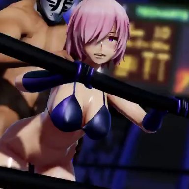 1girls, 2boys, 2boys 1girl, 3d, animated, battle, breasts, cock worship, cum, cum in pussy, cum inside, erect nipples, face to face, faceless male, fate/grand order