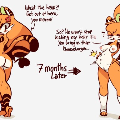 color, colored, diives, fetal movement, impregnation, impregnation request, oc, pregnant, sex request, tagme, unknown character