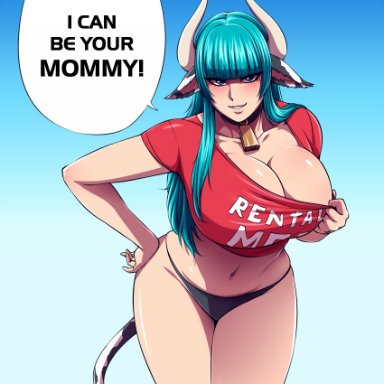 1female, 1females, 1girl, 1girls, animal, animal ears, animal girl, aqua hair, beatrix (drzexxck), bell, bell choker, bell collar, belly, belly button, bikini